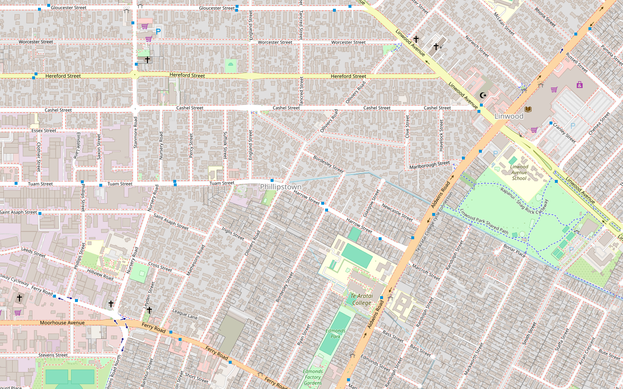 Property location map