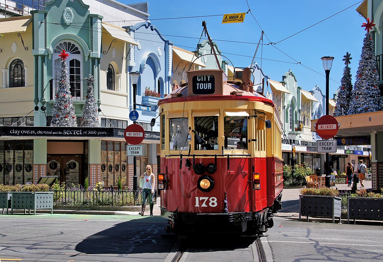 Christchurch postcard